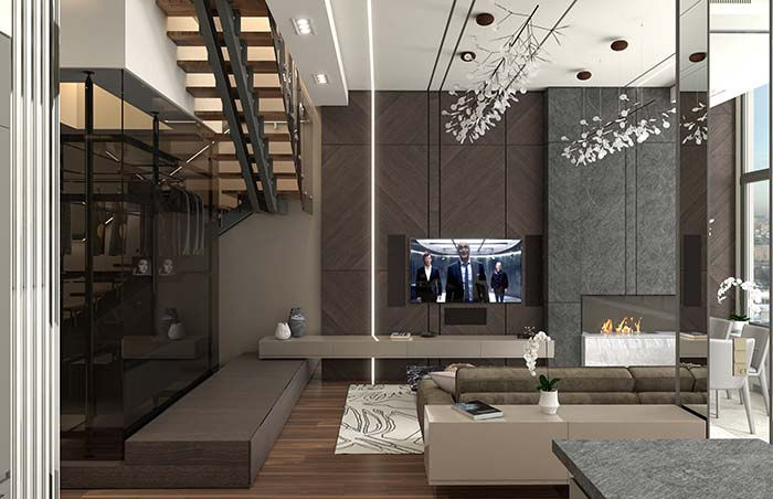 casas modernas Design de Interiores 16