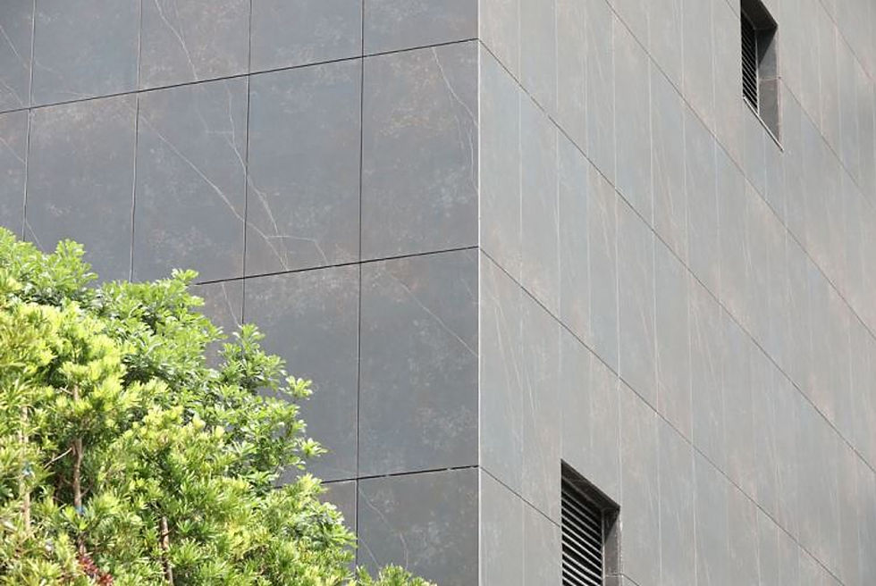 Fachada prédio comercial com porcelanato ultra resistente 06