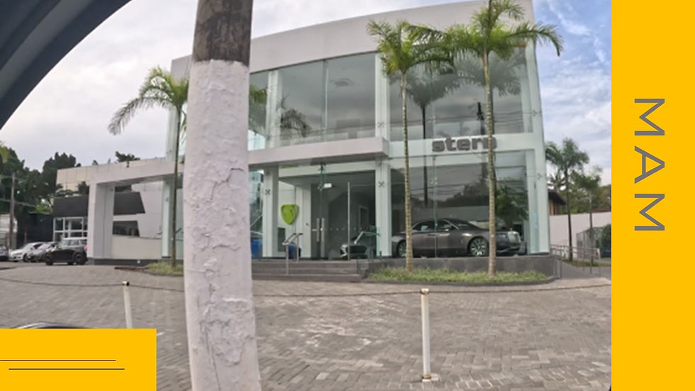 fachadas comerciais clean e modernas textura branca e bastante vidro