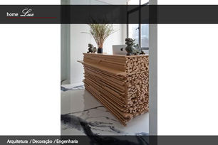 Decoração de escritório moderno com linhas curvas