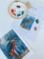 An embroidery kit