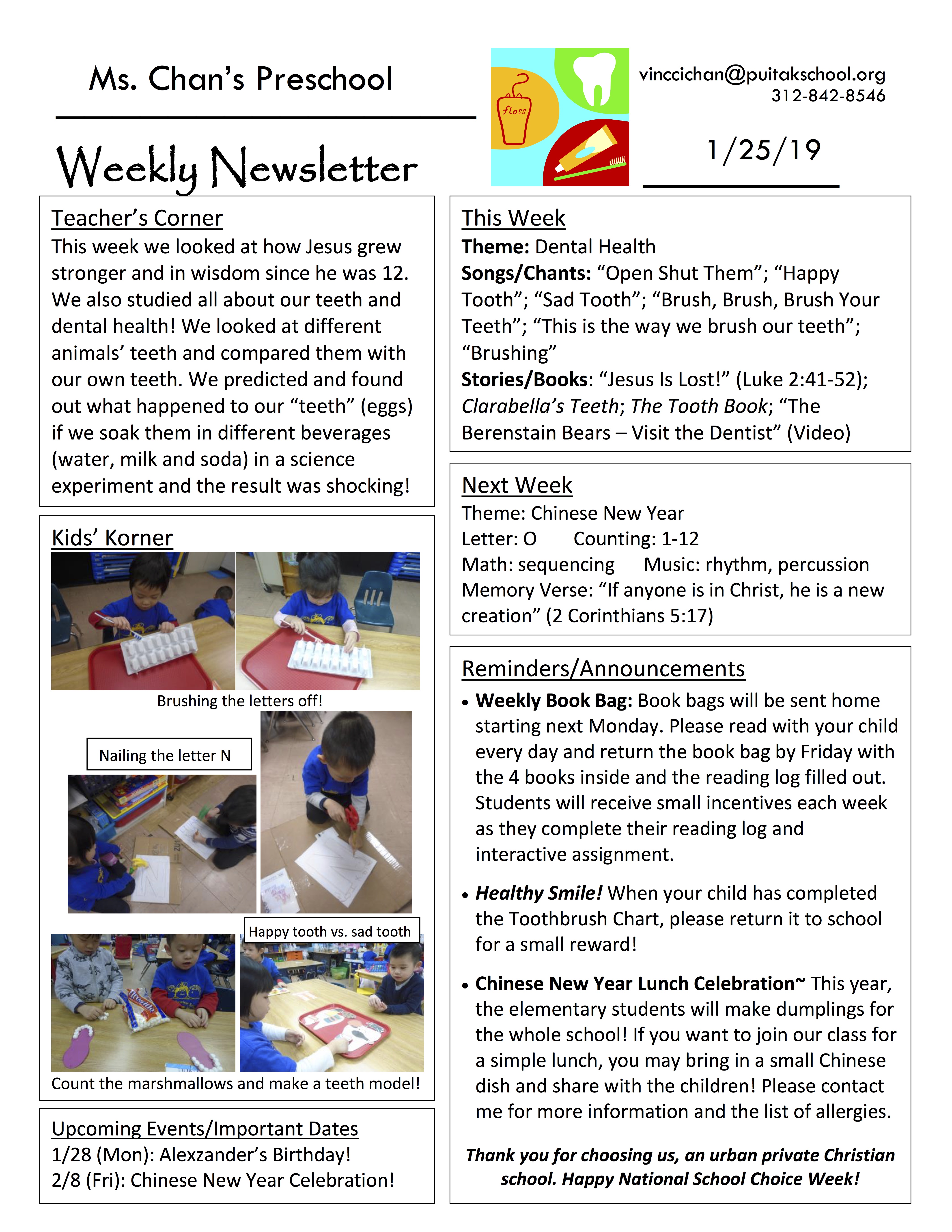 VincciNewsletter2019January4thWeek