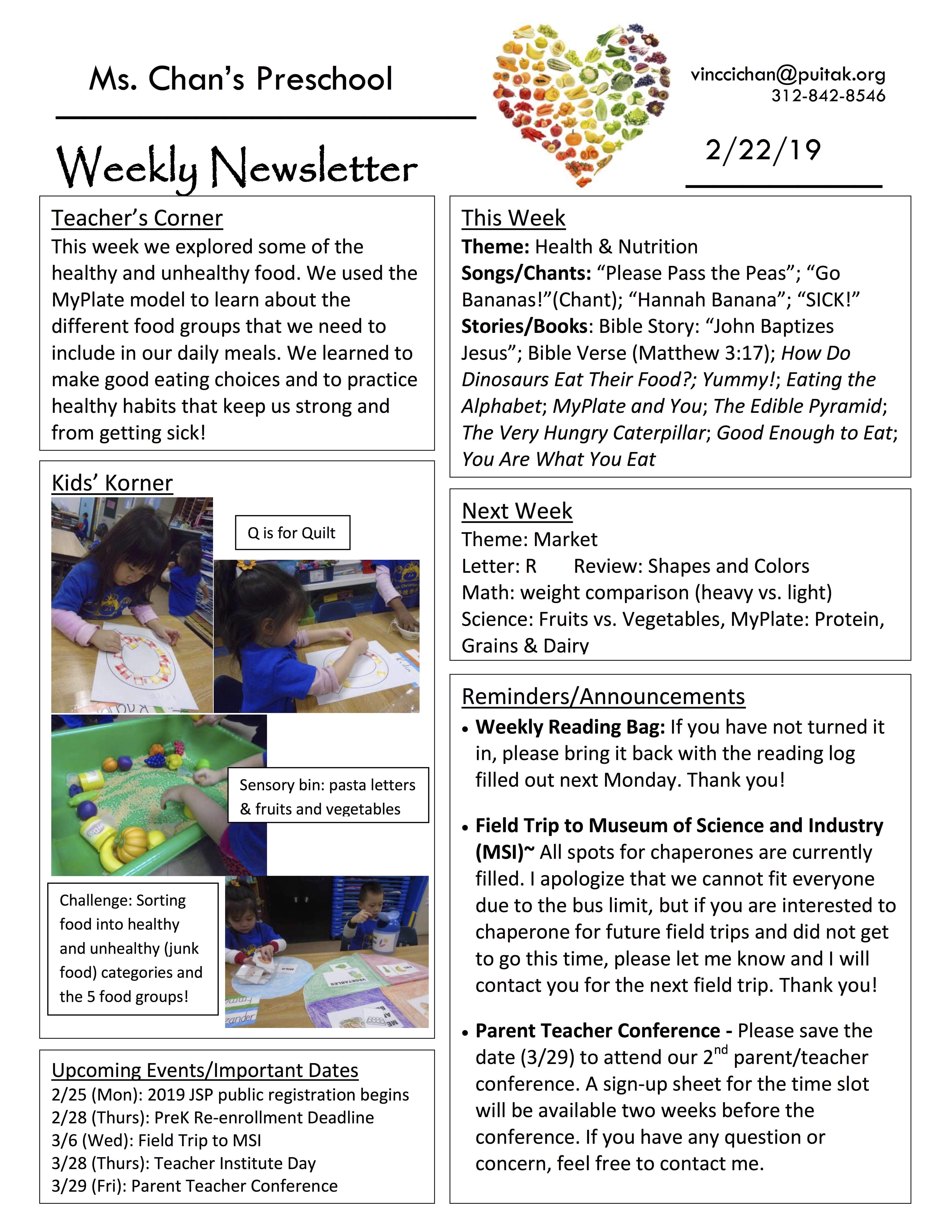 VincciNewsletter2019February4thWeek