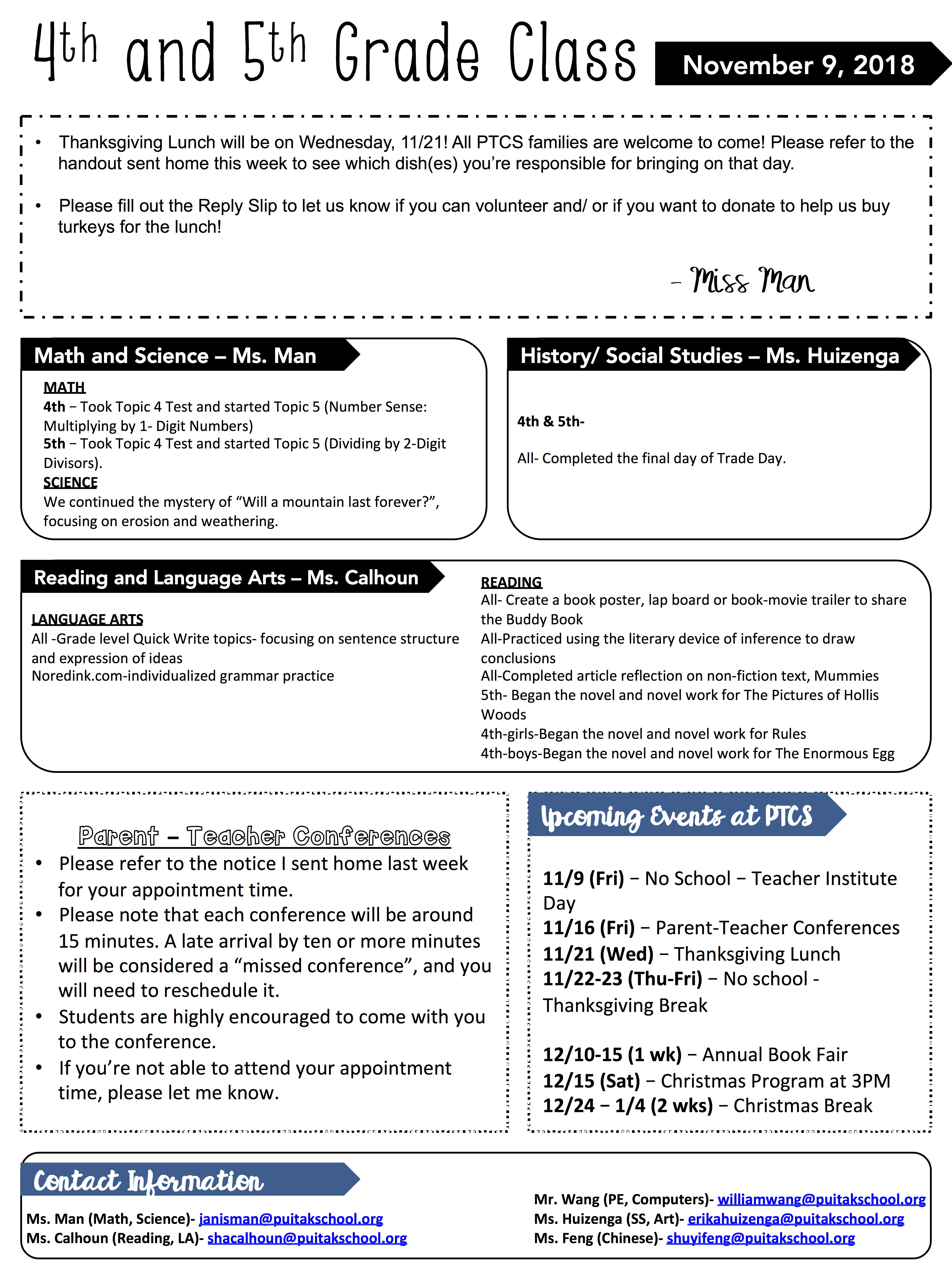 JanisNewsletter2018November2ndWeek