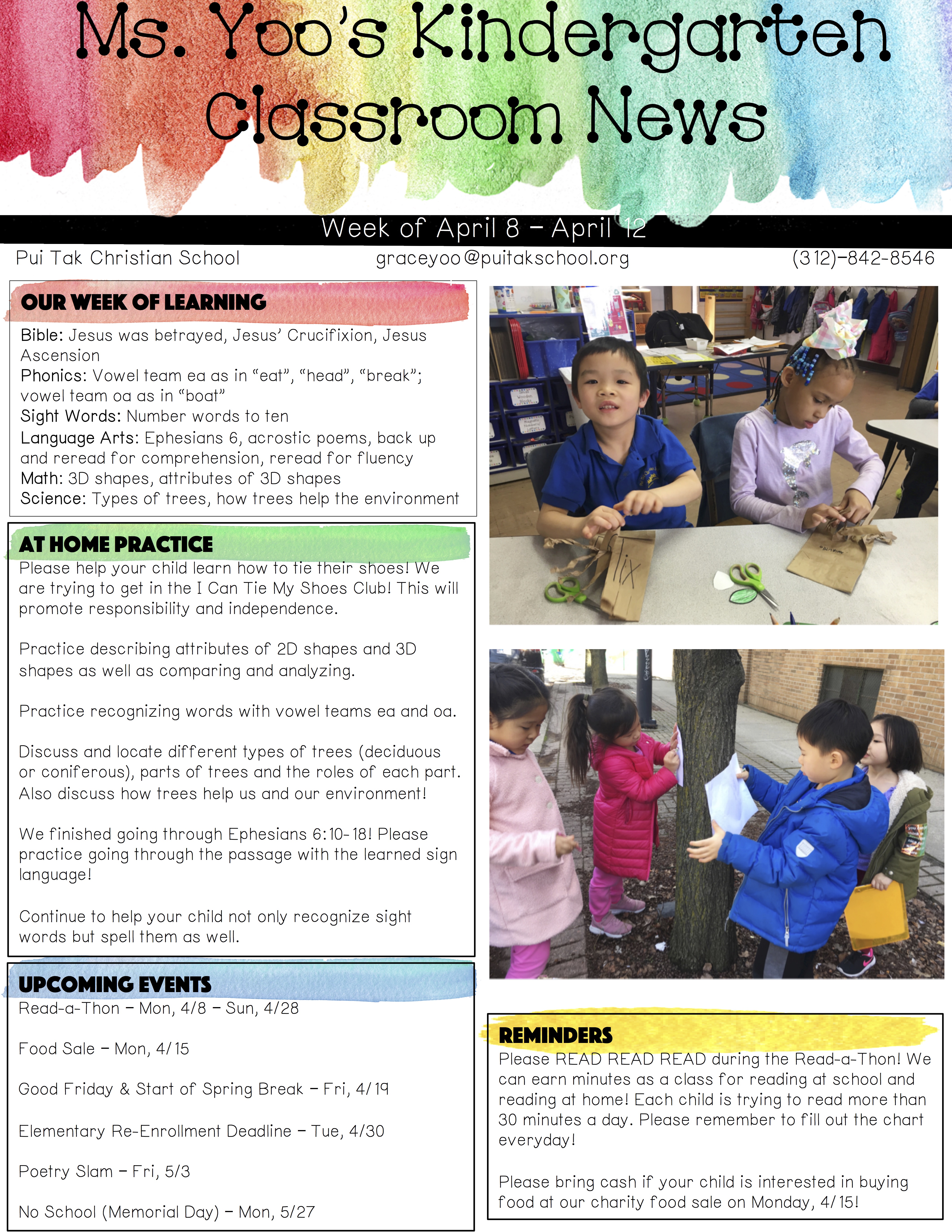 GraceNewsletter2019April2ndWeek