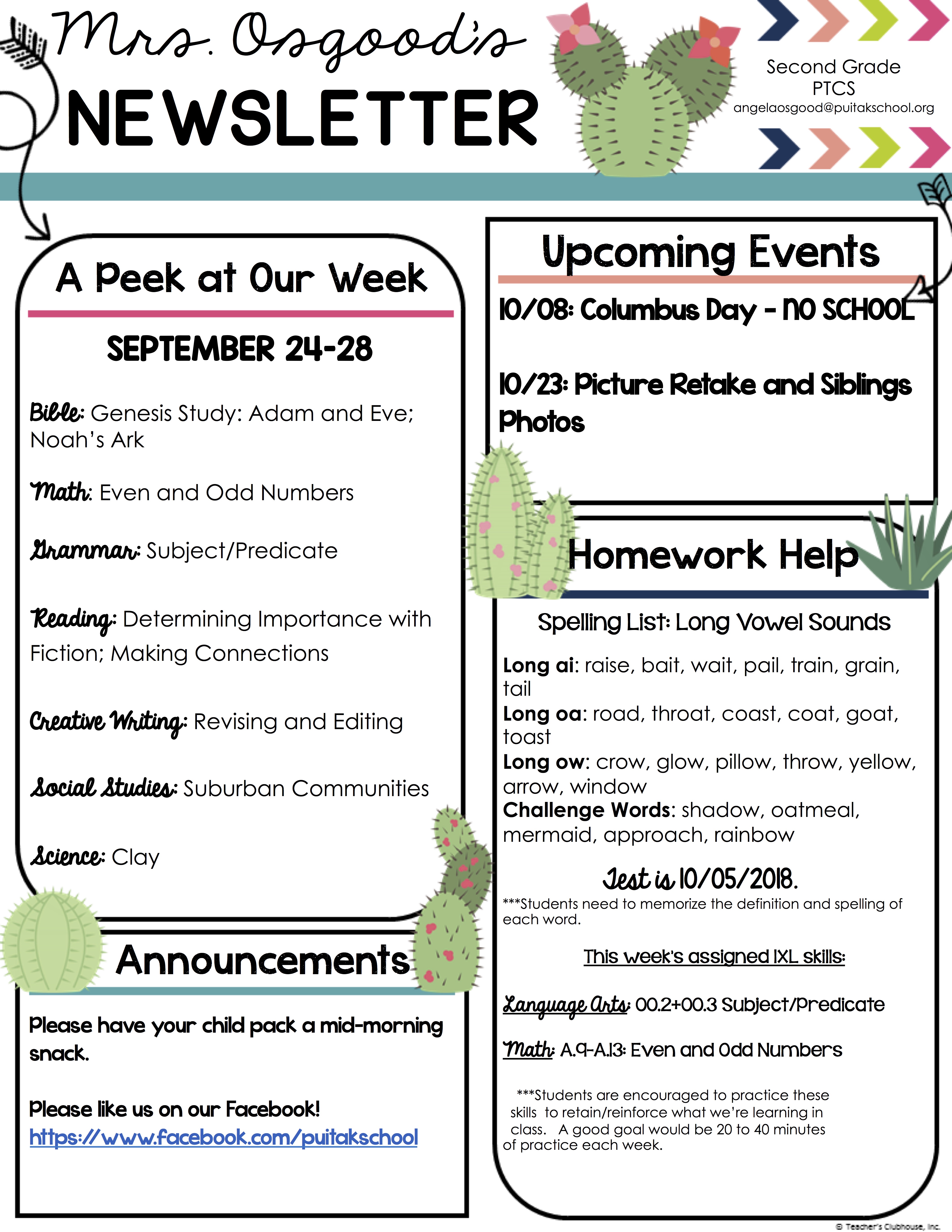 AngelaNewsletter2018September4thWeek (1)