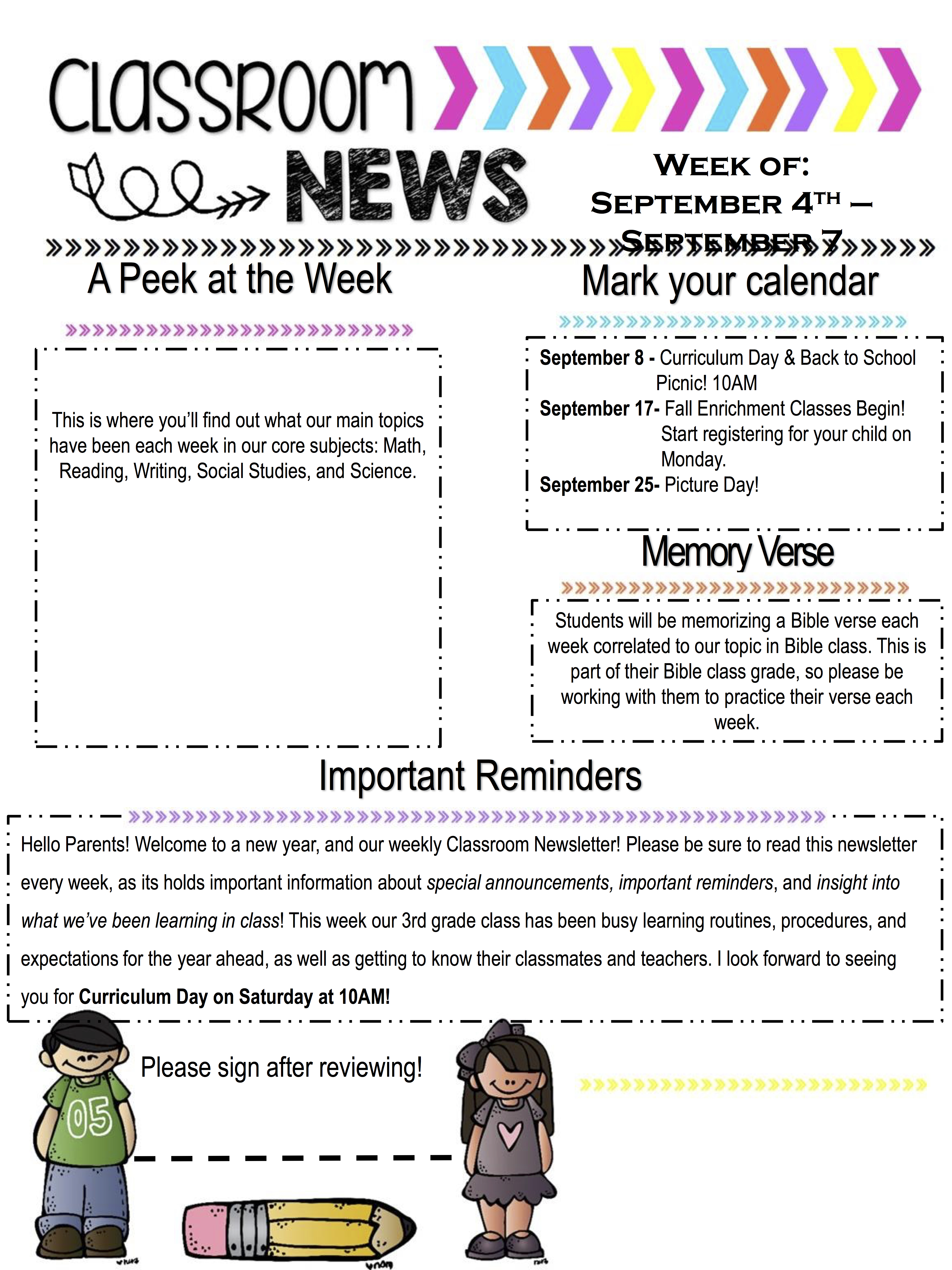 MeaganNewsletter2018September1stWeek