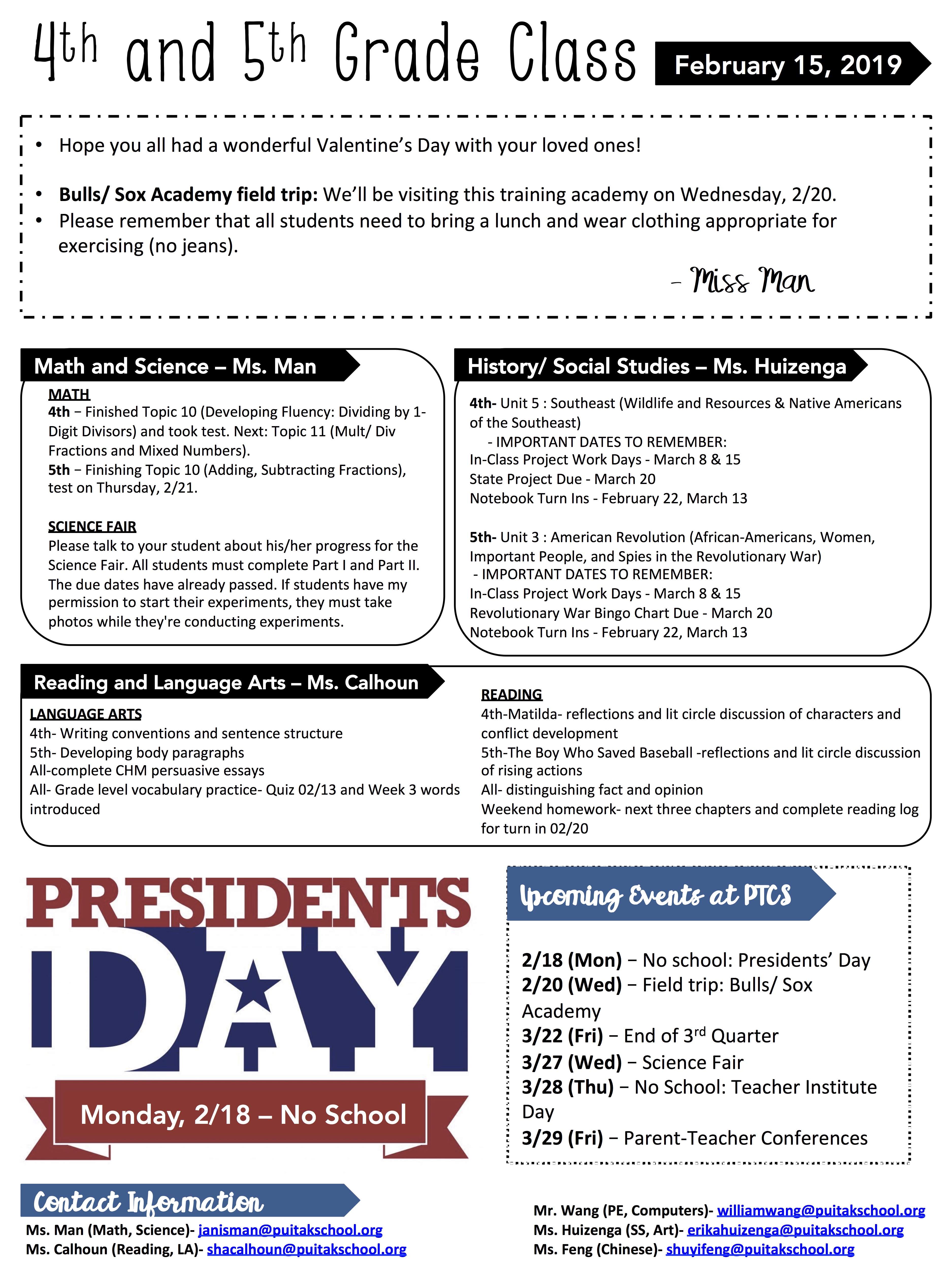 JanisNewsletter2019February3rdWeek