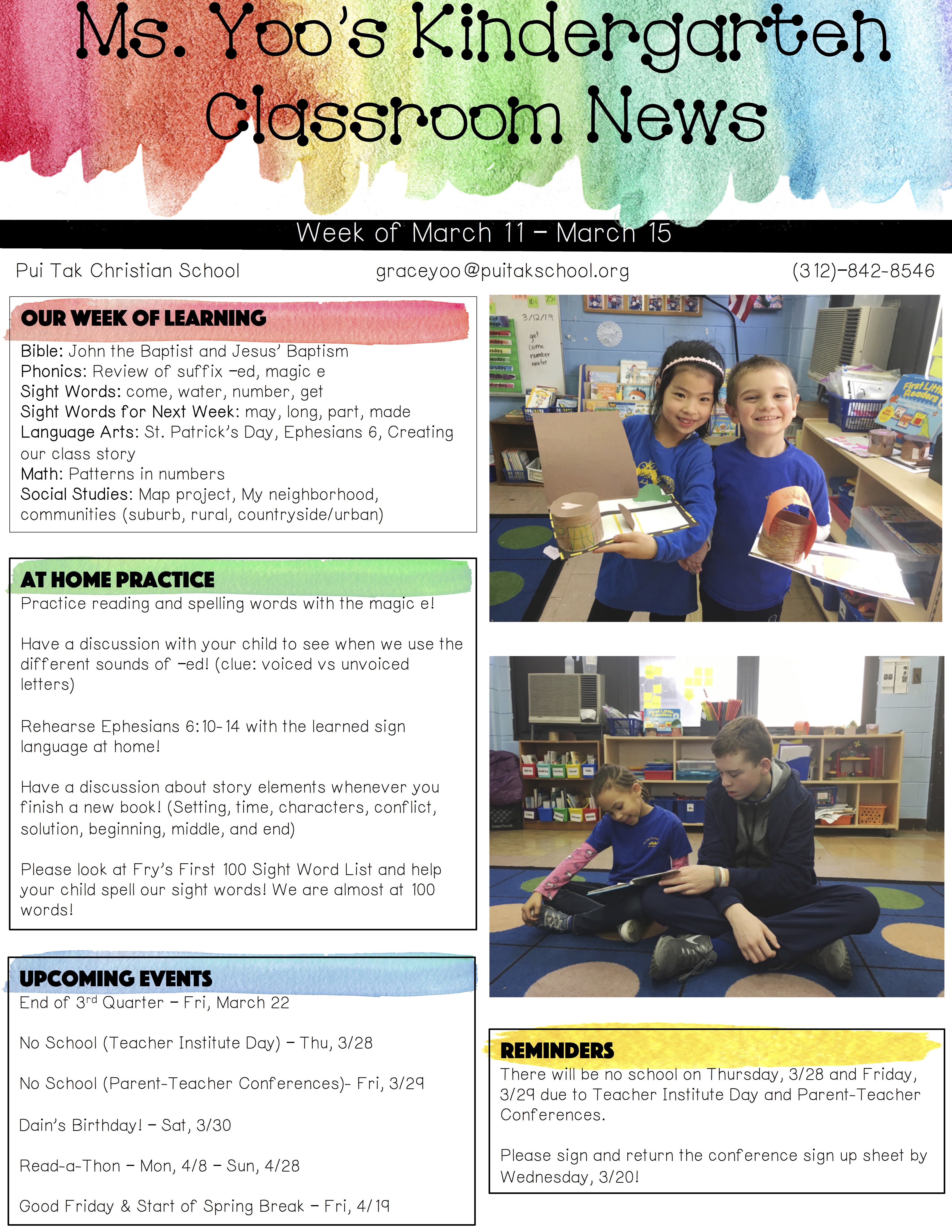 GraceNewsletter2019March2ndWeek