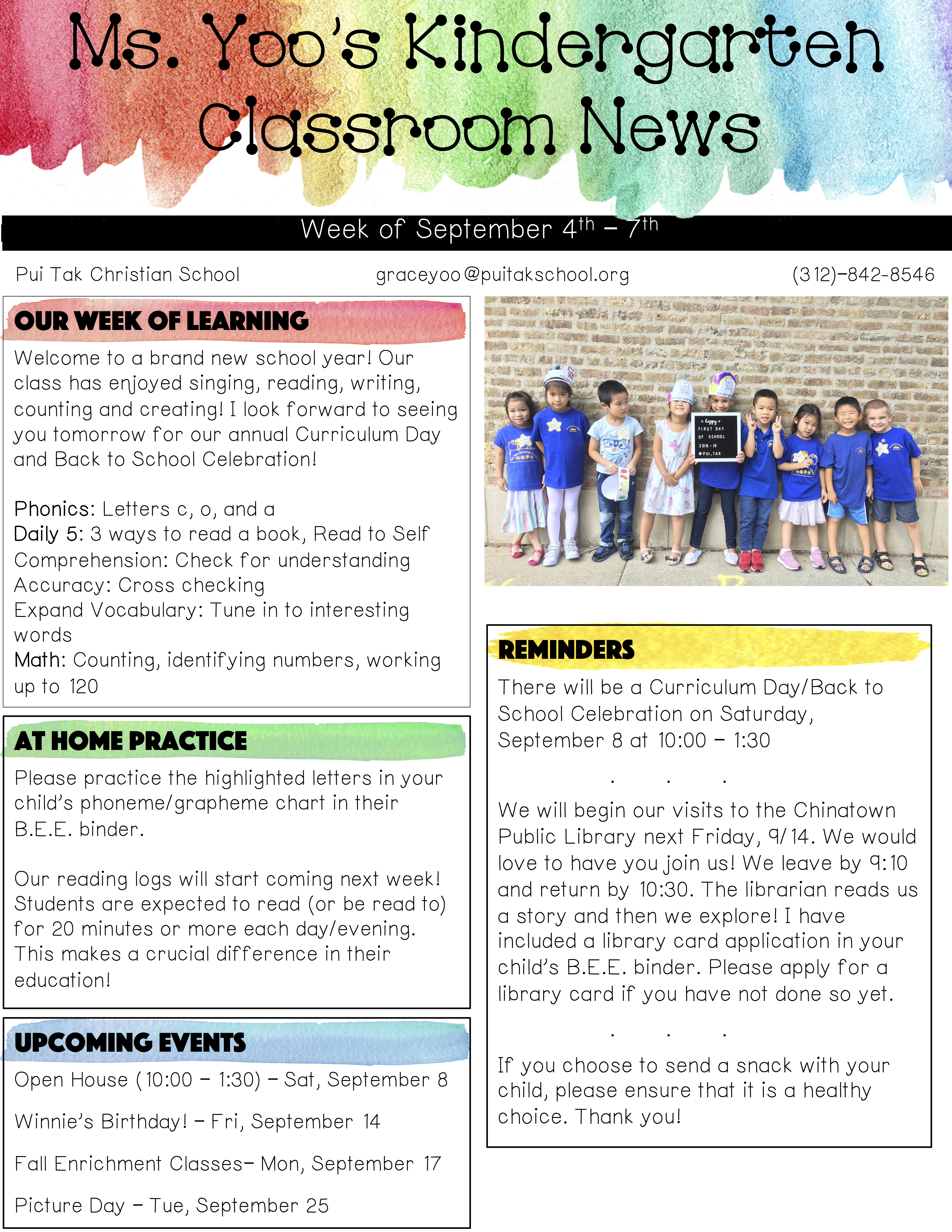 GraceNewsletter2018September1stWeek