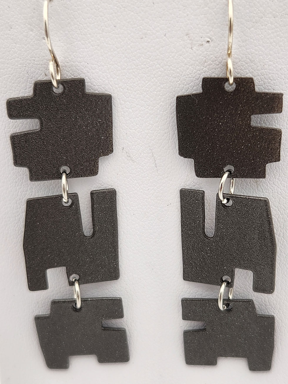 Thumbnail: Jigsaw earrings (Melissa Stiles)