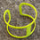 Thumbnail: Lime double cuff (Melissa Stiles)