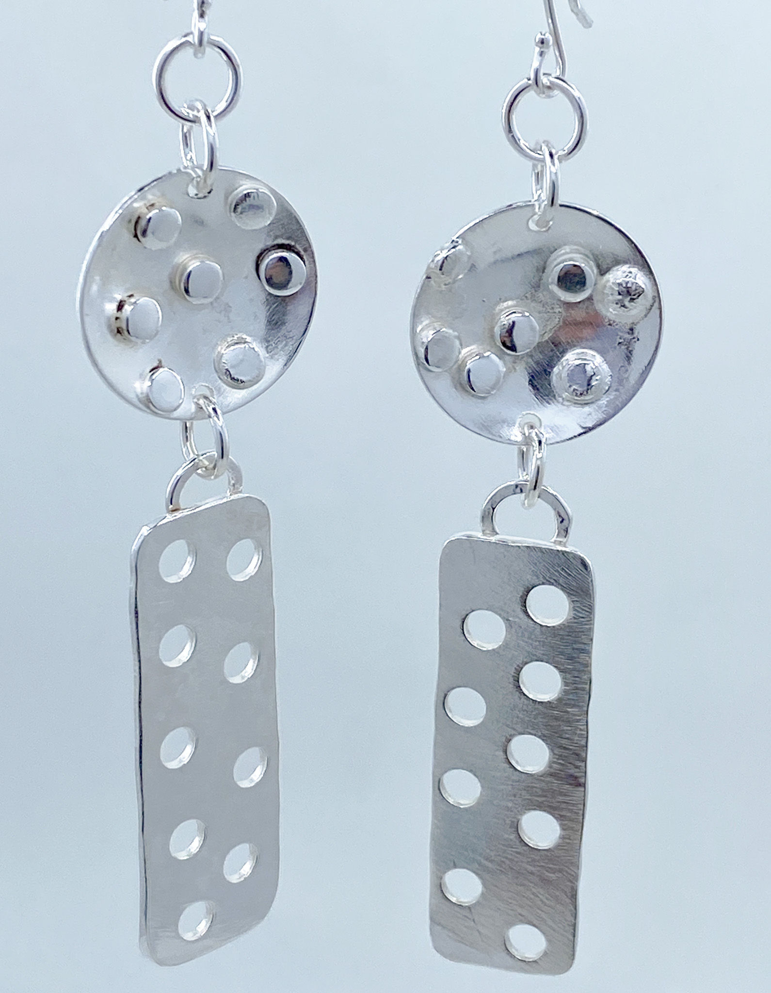 Earrings - polka dots/bar (Victoria Epstein)