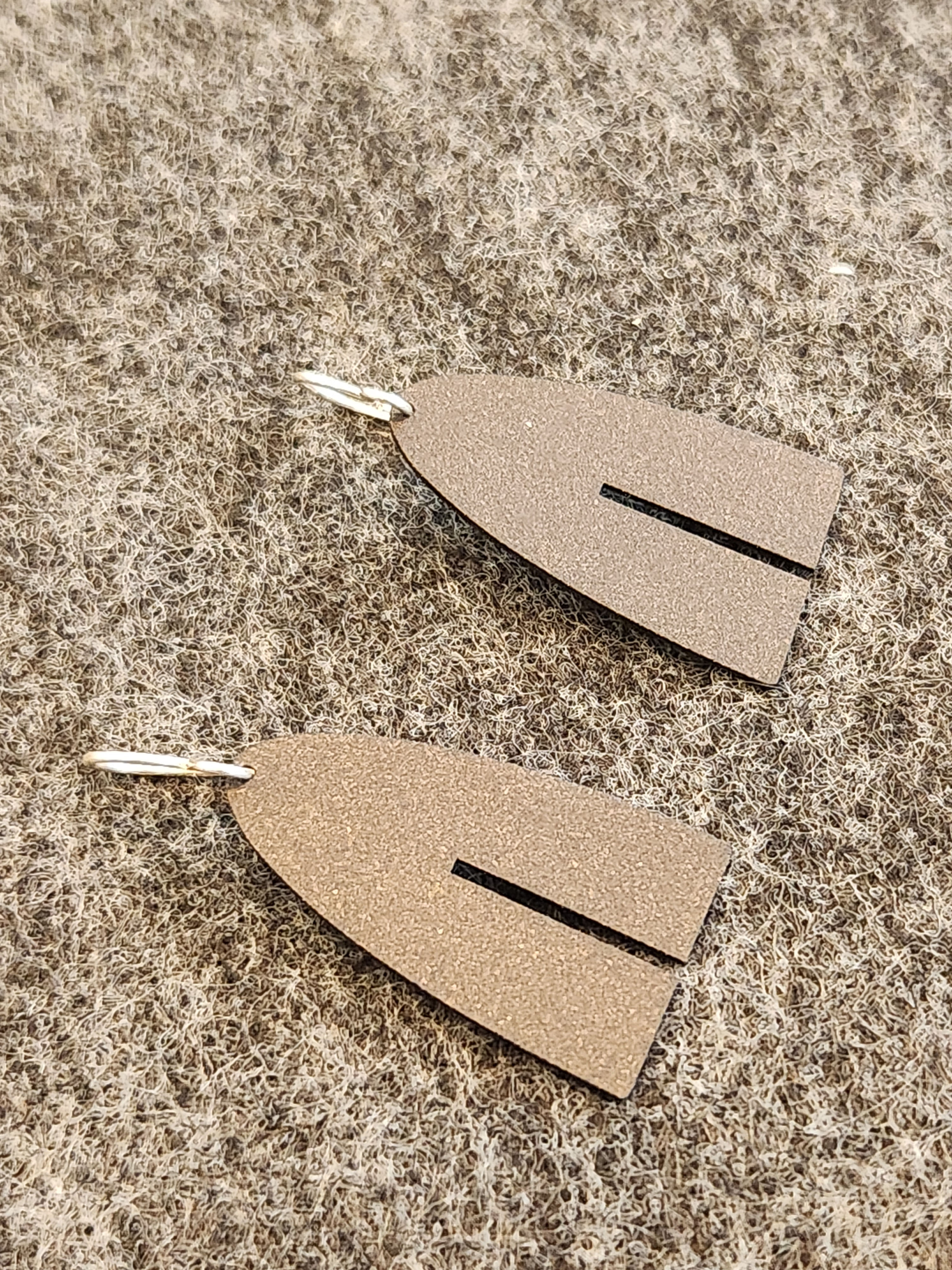 Black earrings (Melissa Stiles)