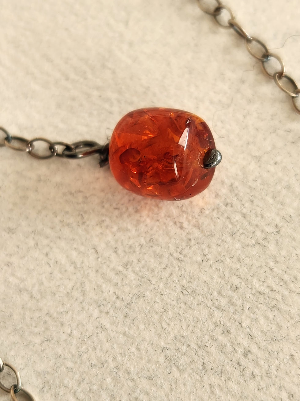 Thumbnail: Natural vatiscite turquoise necklace (Leslie McMillan)