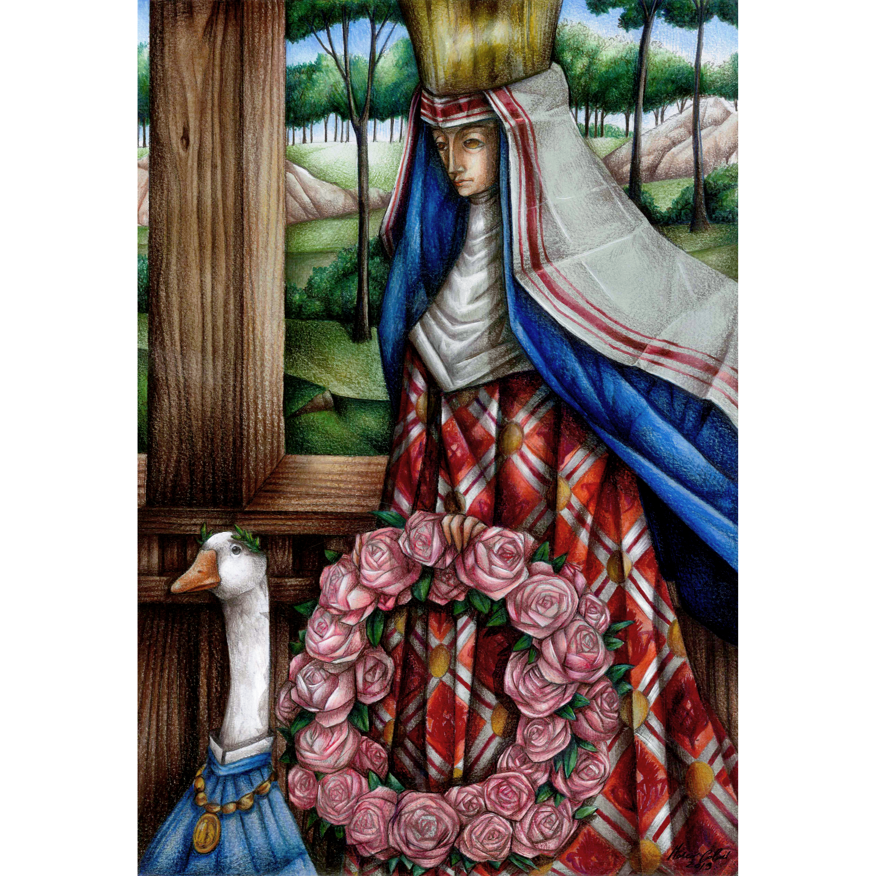 The crown of roses (Marco Calvi)