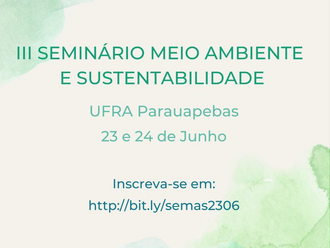 III Seminário Meio Ambiente e Sustentabilidade