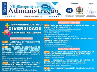 VII Encontro de Administração da UFRA/Parauapebas