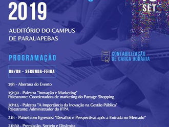 Evento em comemoração ao Dia do Administrador - Empreendedorismo, Inovação e Negócios