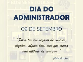 Parabéns, Administradores!