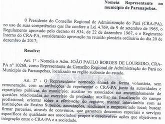 COORDENAÇÃO DO CURSO DE ADMINISTRAÇÃO FORMALIZA PARCERIA COM O CONSELHO REGIONAL DE ADMINISTRAÇÃO (C