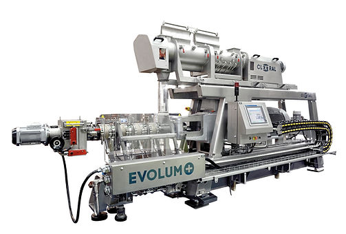 clextral evolum extruder for snacks