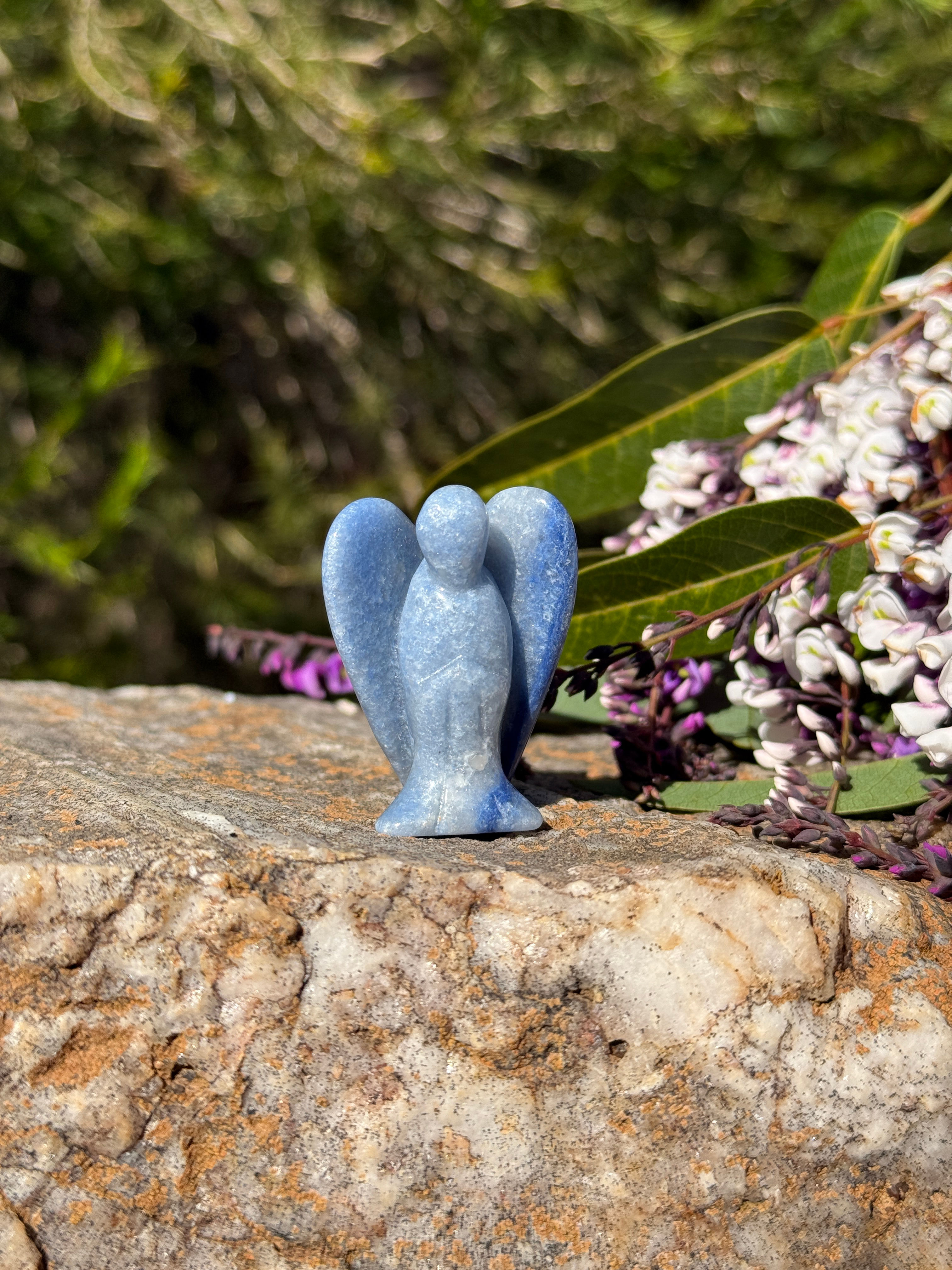 Blue Quartz Angel