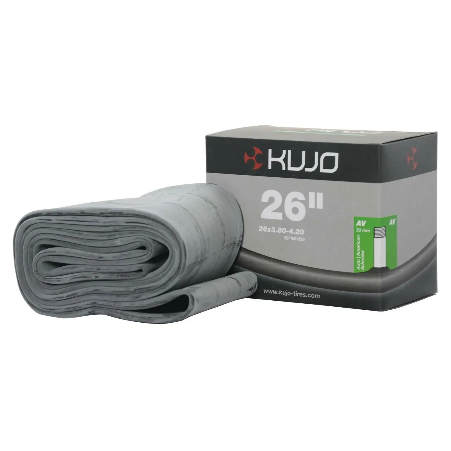 26” x 3.80-4.20 Inner Tube Fat Wheel eBike & Bicycle KUJO 4 