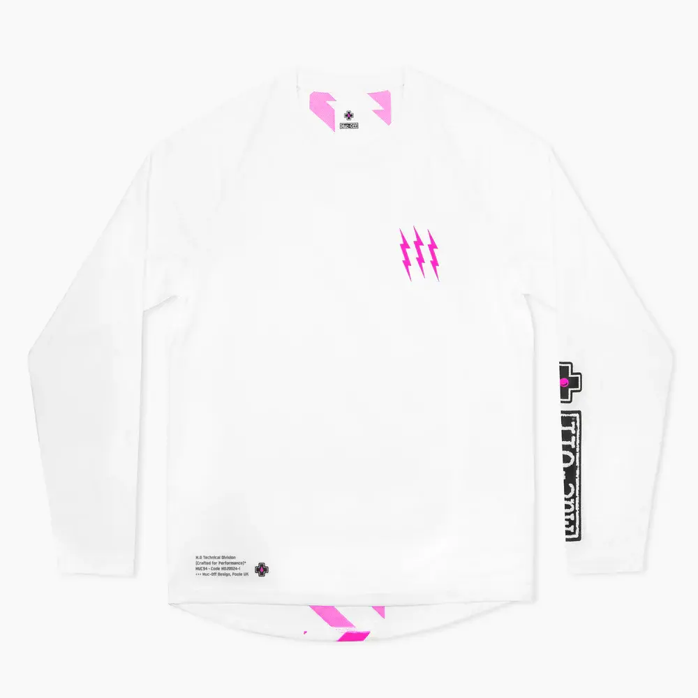 MUC OFF Premium Rider Jersey - White
