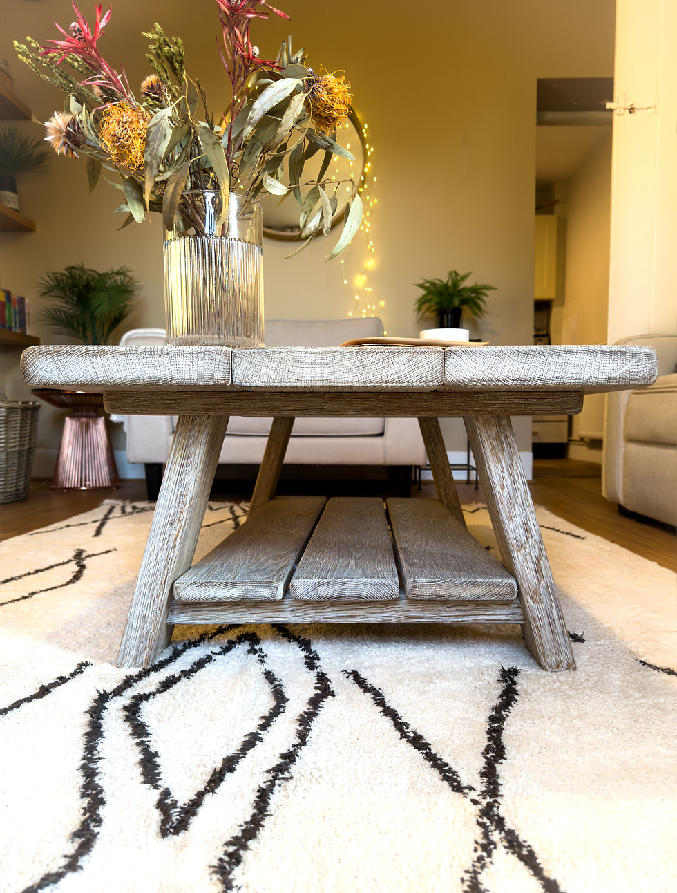 Thumbnail: The Marlowe - Handcrafted Oak Table