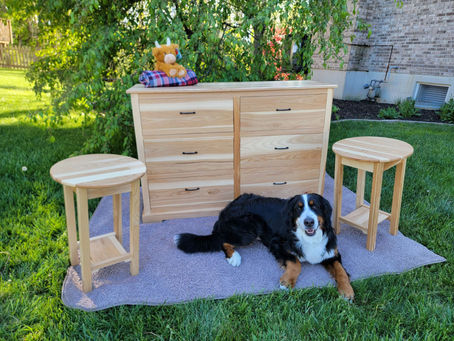 Mission Style Nursery Bedroom Set