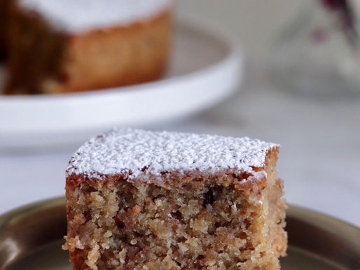 עוגה בחושה אגוזים פרווה לפסח