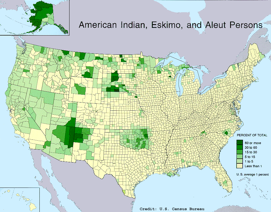 US tribal lands