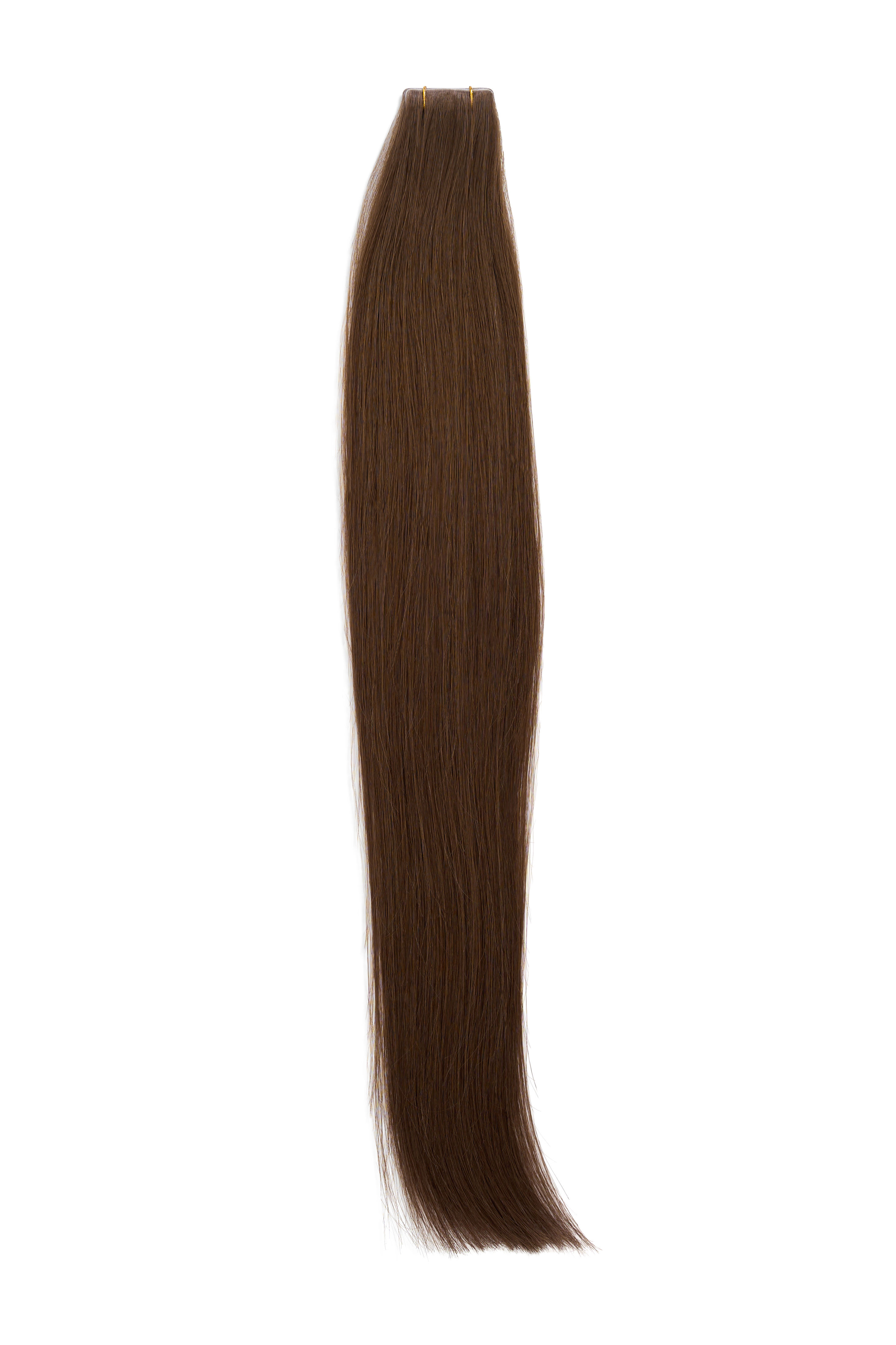 #4 invisible tape human hair extensions 22"