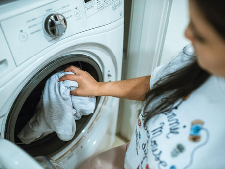 We always leave room in the drum—clothes need space to get truly clean.