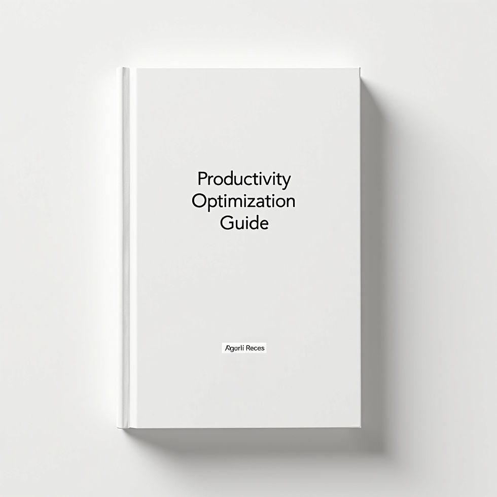 Productiviteit Optimalisatie Gids