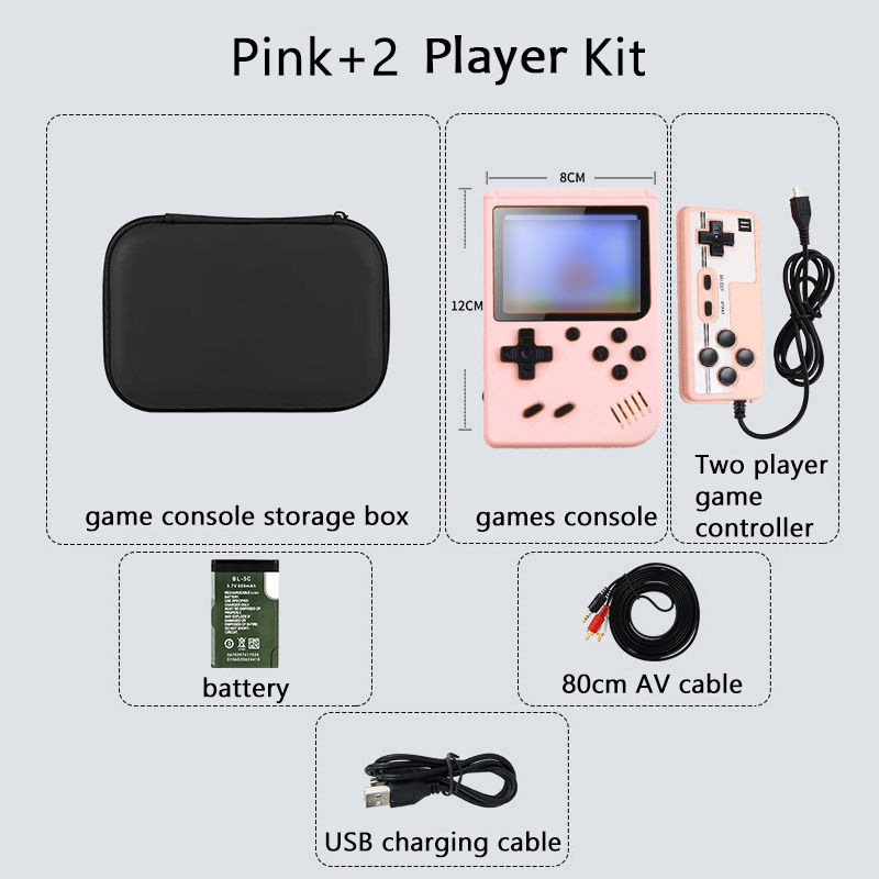 Thumbnail: Built-in 500+ Classic games 5 inch arcade retro Console games console for Game b