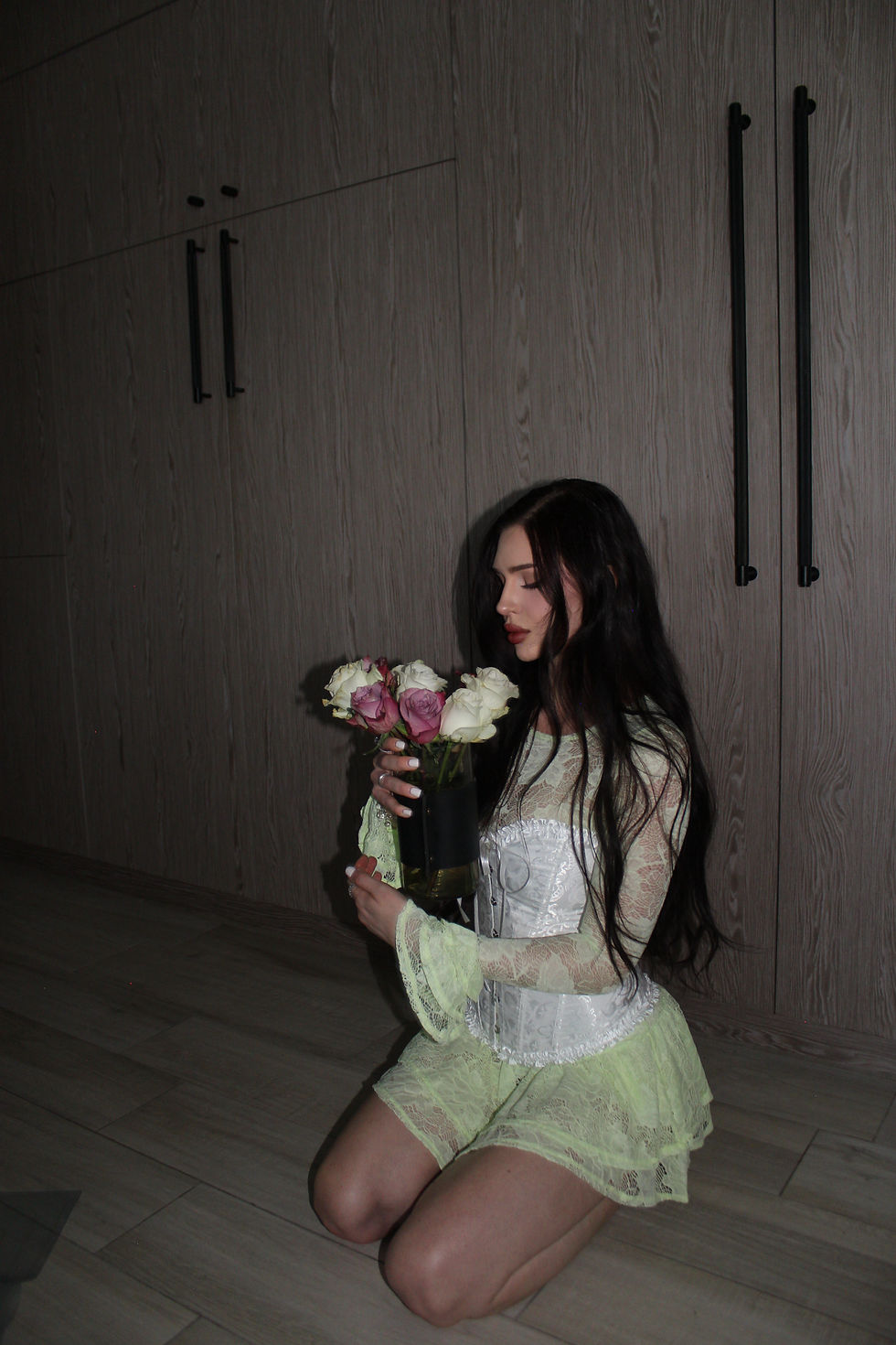 Thumbnail: Emerald Sea Foam Dress