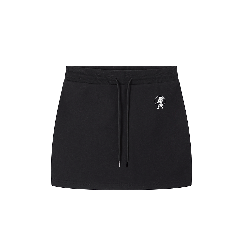 Zenchi Basic Drawstring Skirt