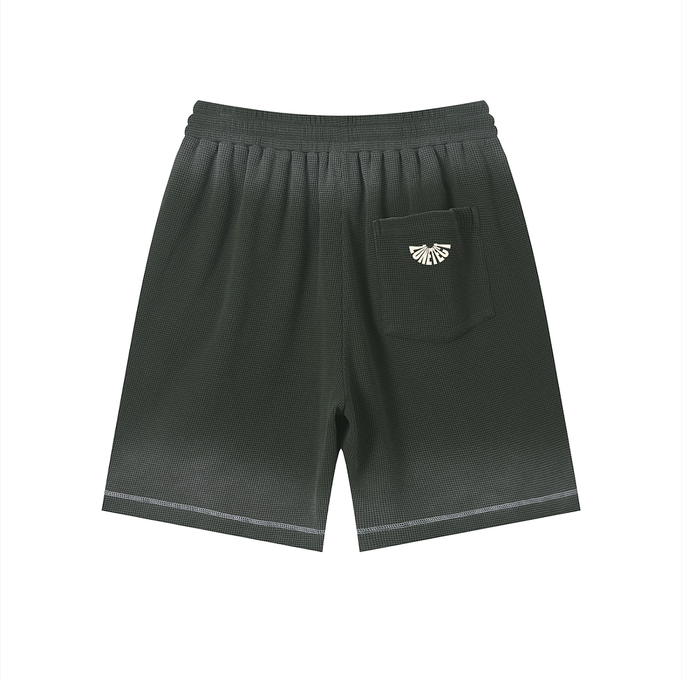 Astral Think-Walker Unisex Waffle Hem Shorts