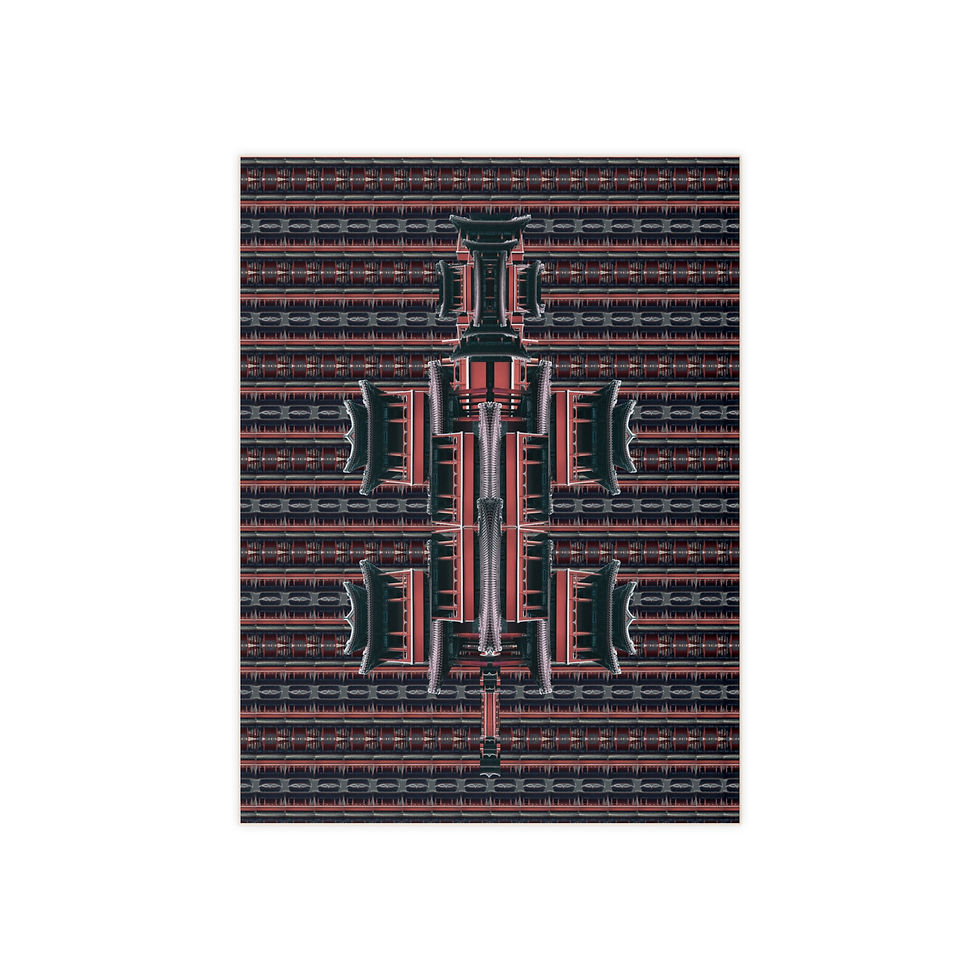 Gate Protocol Ceramic Tile