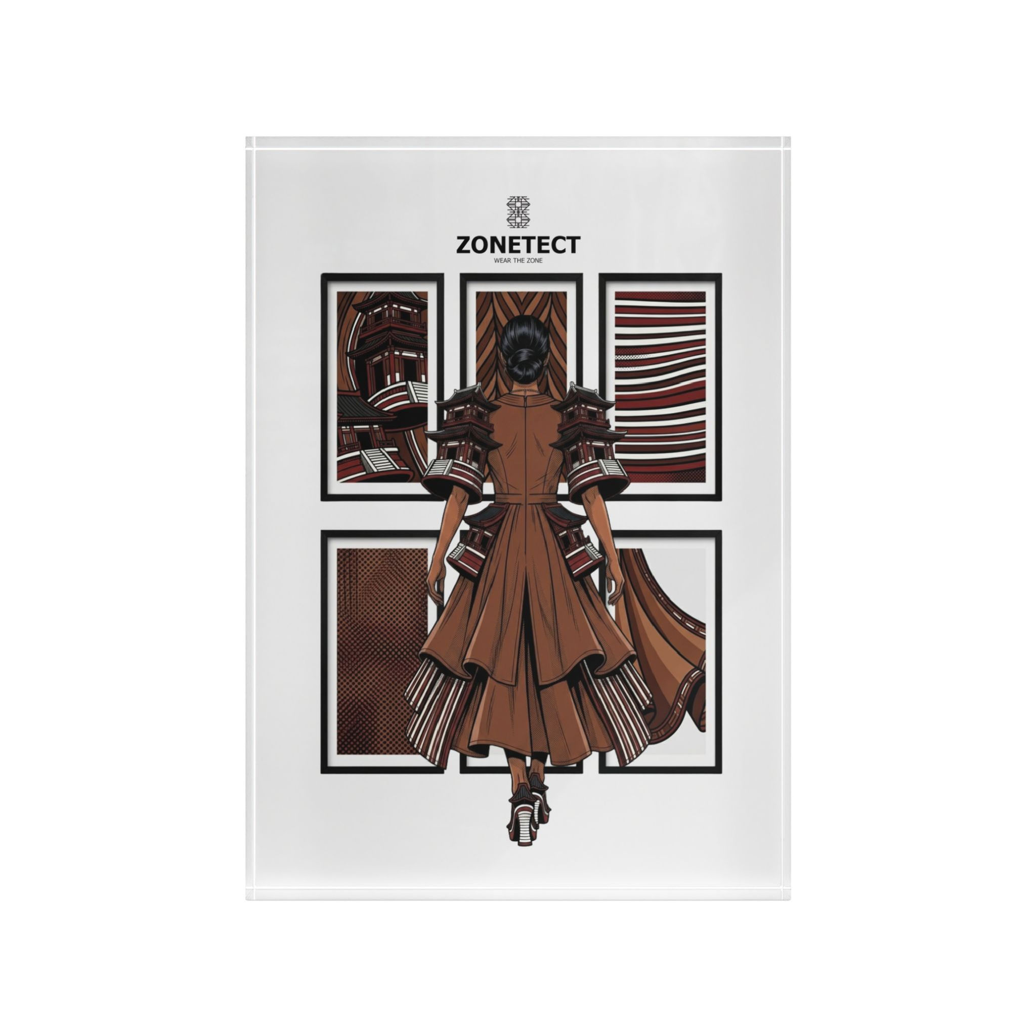 Zenchi 6 Fabric Frame Photo Block