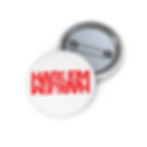 Red 'Harlem' Mirrored Pin