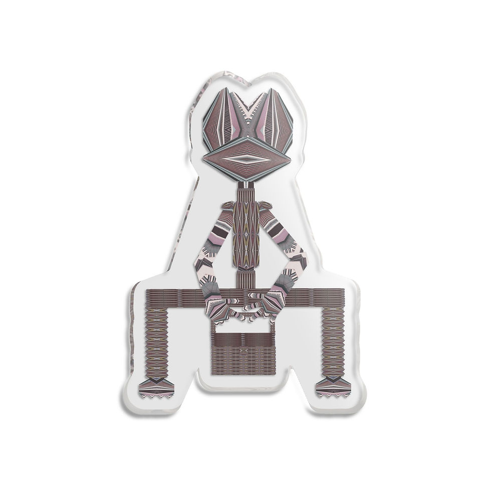 Fashion Walker Acrylic Figure