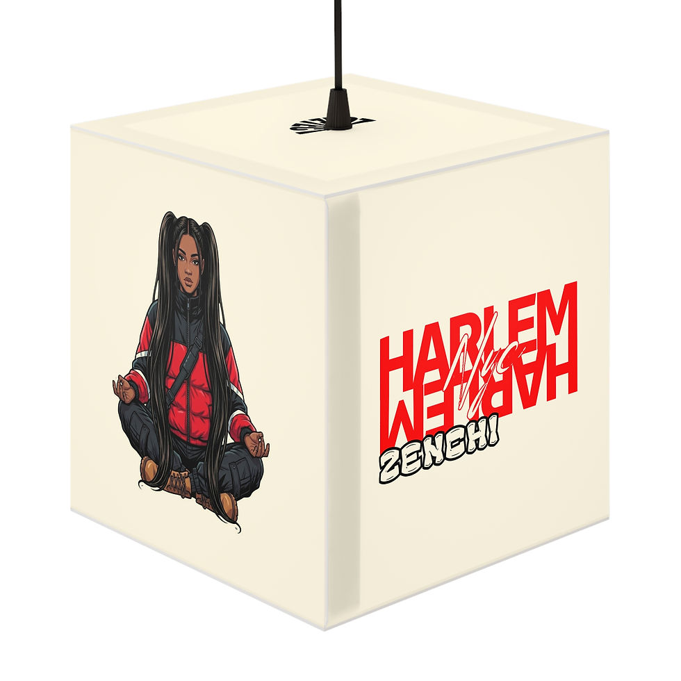 Zenchi Harlem Tag Cube Lamp