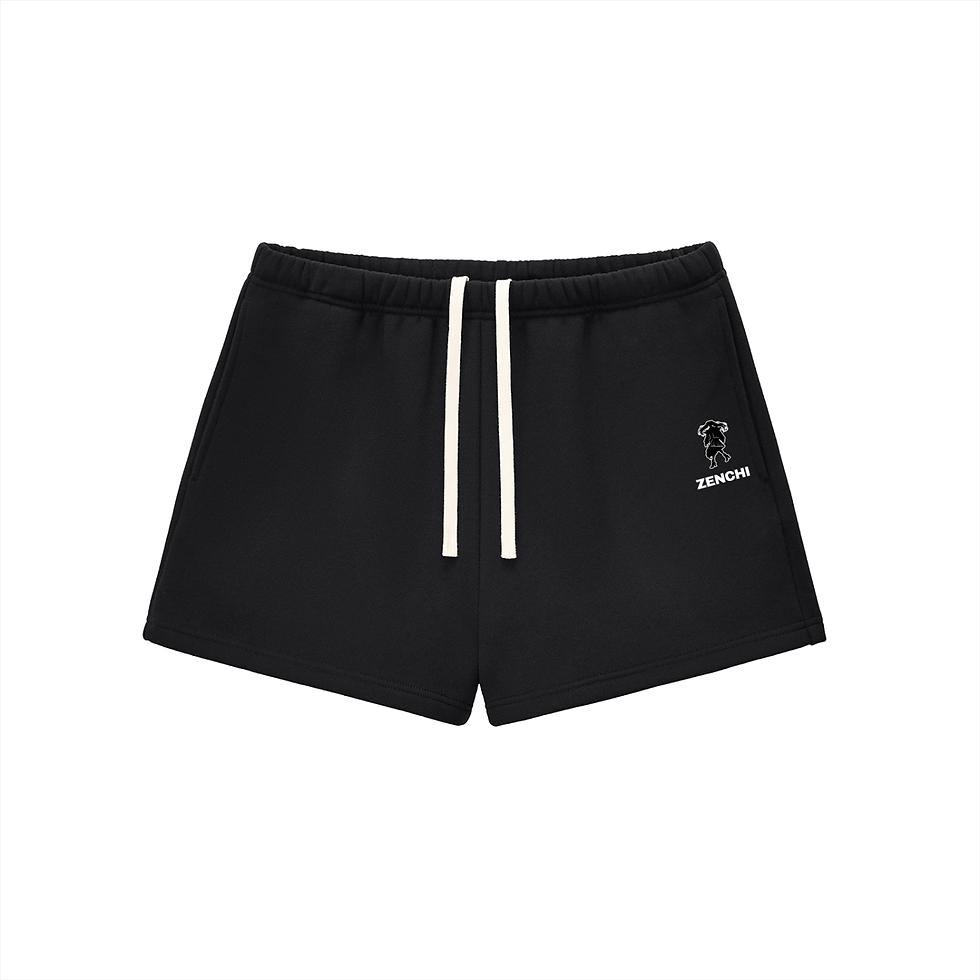 Zenchi Fleece Drawstring Sweatshorts