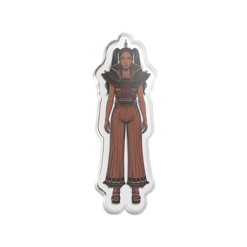 Warrior Futurism Zenchi Acrylic Front