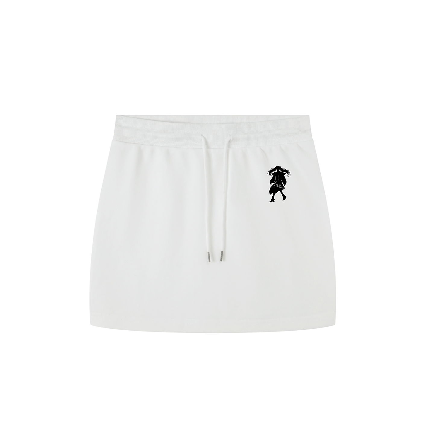 Zenchi Light Basic Drawstring Skirt