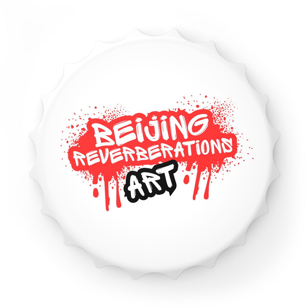 Beijing Reverberations Art Bottle Opener