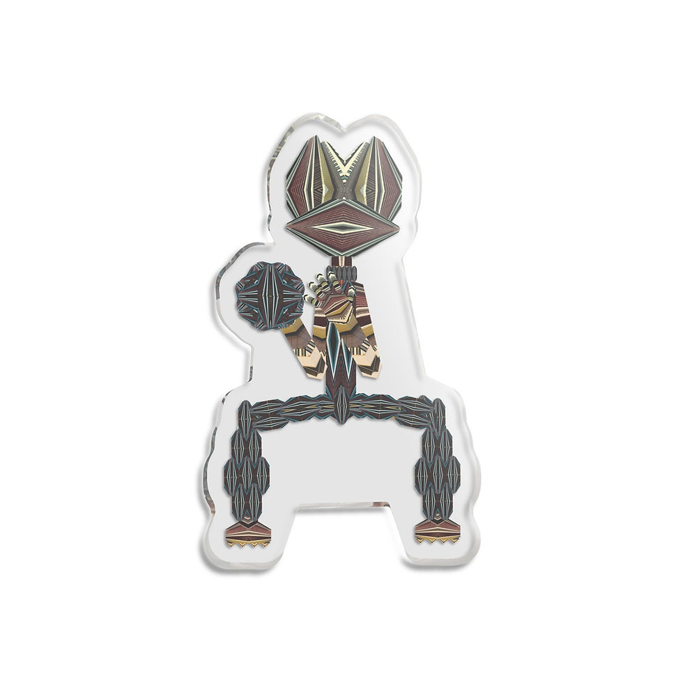 Orb Walker Acrylic Figure